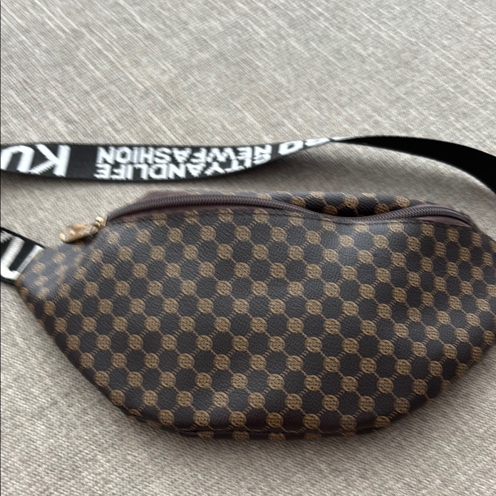 Kuchen & Bag Brown Crossbody Bag or Fanny Pack